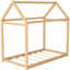 Lit simple et lit en bois de pin - Mobilier de chambre à coucher de qualité au design fonctionnel et élégant