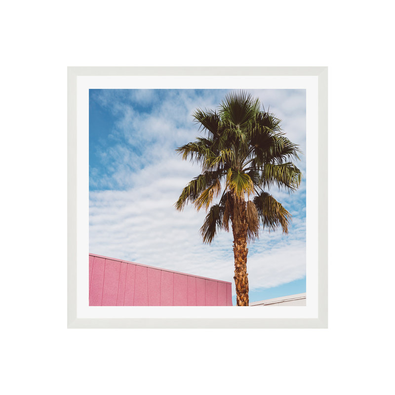 Palm Springs Vibes, H 30 po x l 30 po x P 1,25 po, Non, Toile tendue