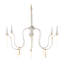 Tracy 6 - Light Candle Style Chandelier
