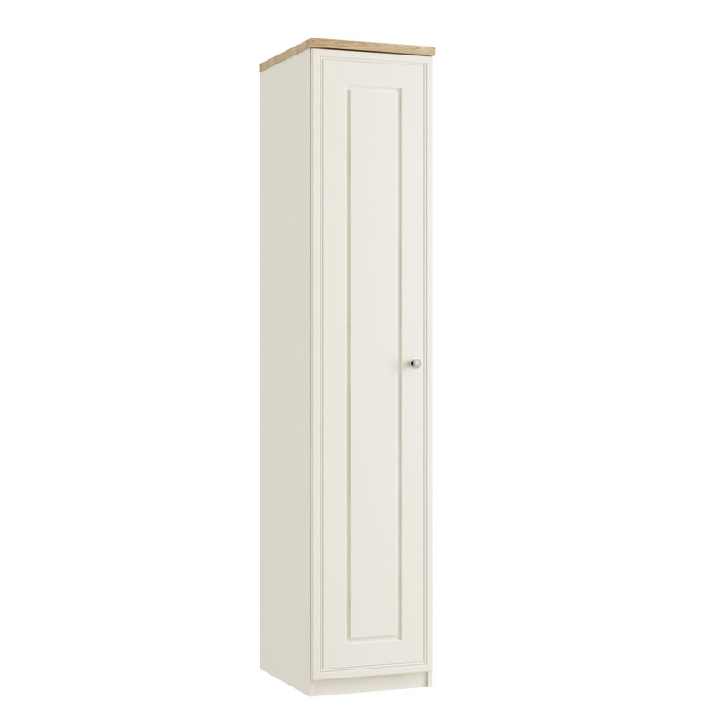 Verwood 1 Door Manufactured Wood Wardrobe