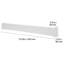 Couvre-plinthes, couvercle avant de l'unité de chauffage électrique standard 6 pi Basic Series-125869668