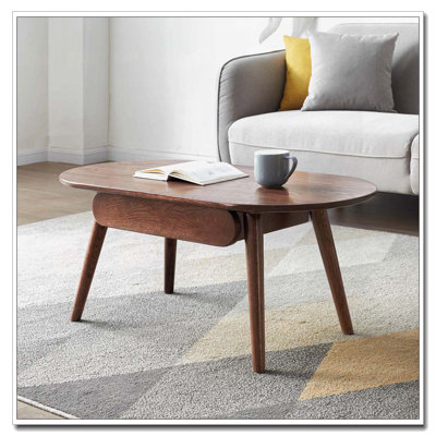 Table basse avec tiroir en bois massif