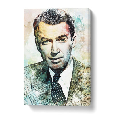 James Stewart - Wrapped Canvas Painting
