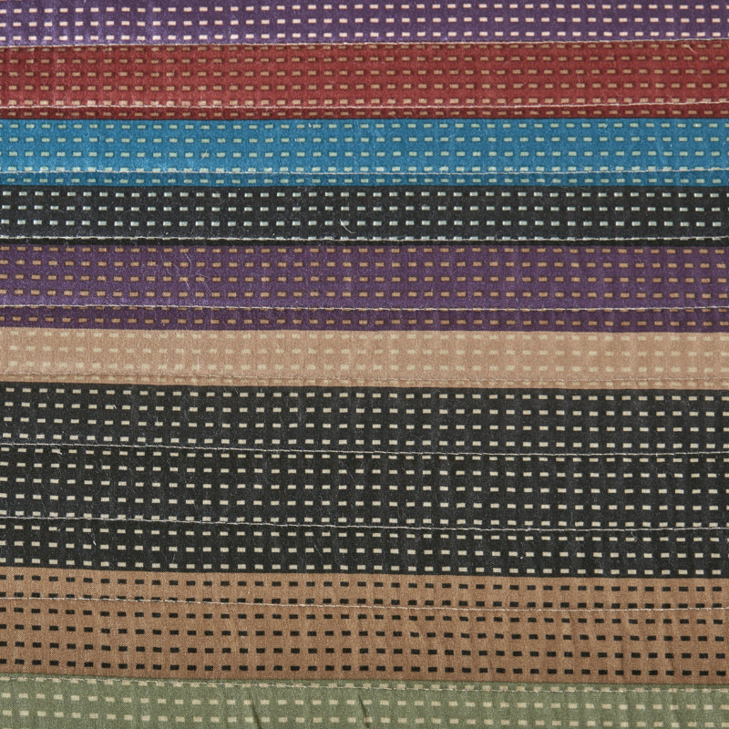 Yosemite Quilted Daybed Cover Set in Purple Teal, 75in x 39in
