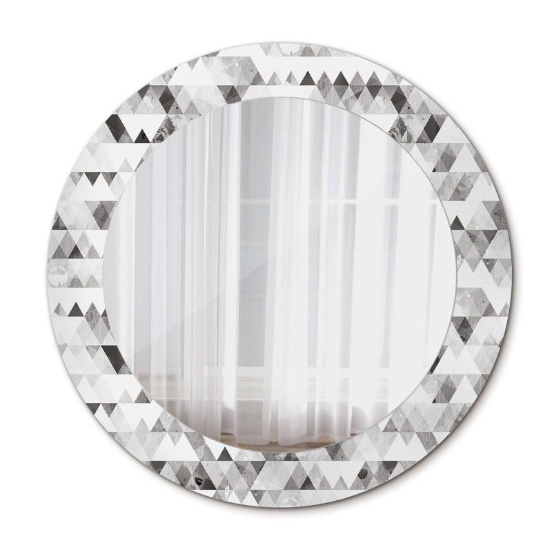 Huldar Glass Flat Wall Mirror