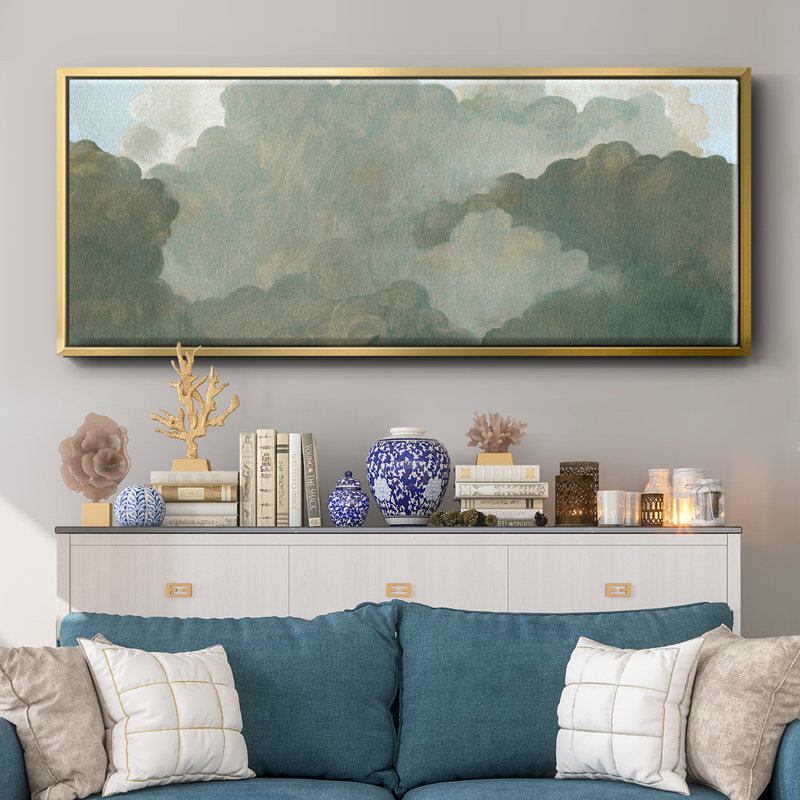 Autumn Thunderstorm I- Framed Canvas