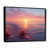 Black Floater Framed