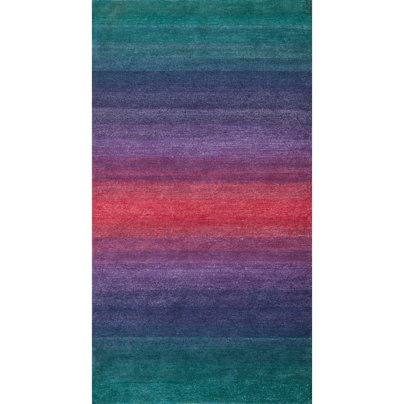 Fade Ombre Area Rug, Rectangle 4' x 6'
