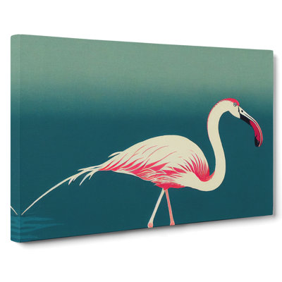 Gorgeous Flamingo - Wrapped Canvas