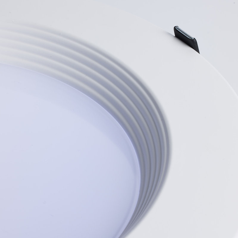 11.78" Ultra Slim Selectable CCT Remodel or New Construction IC LED Canless Recessed Lighting Kit