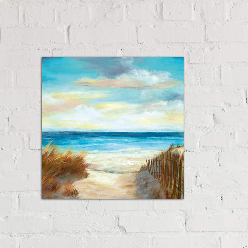 Reproduction d’art, "Ocean Breeze" par Nan, H 26 po x l 26 po x P 1,5 po, Toile tendue