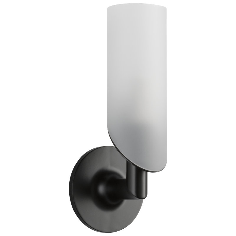 Odin® 1 - Light Armed Sconce, Matte Black