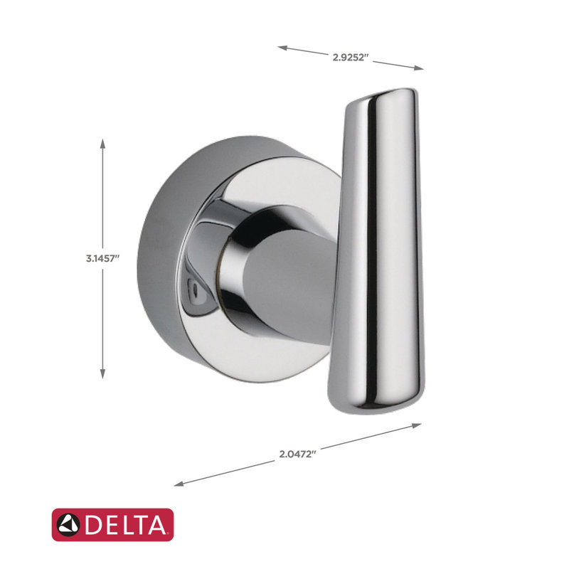 Urban - Grail Wall Mounted Robe Hook, Chrome