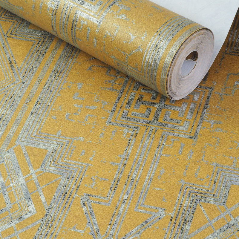 Rouleau de luxe rétro, Jaune