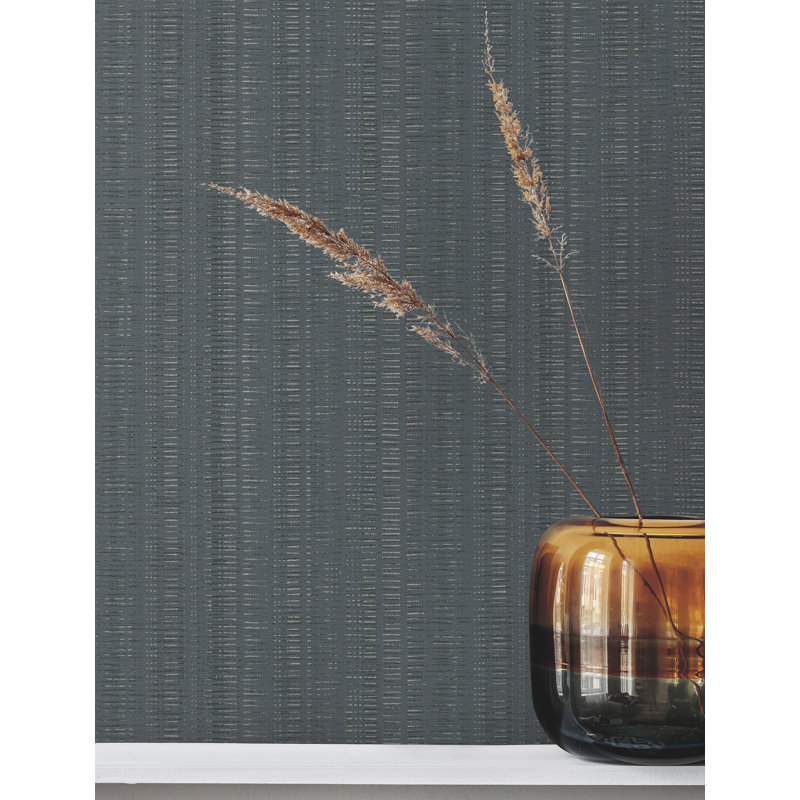 Striped Wallpaper Roll, Cotton