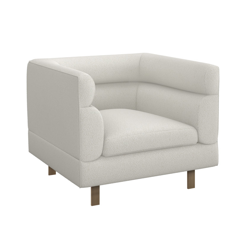 Ornette Barrel Chair, Cameo 100% Polyester