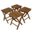 Byrnes Solid Wood Accent Stool