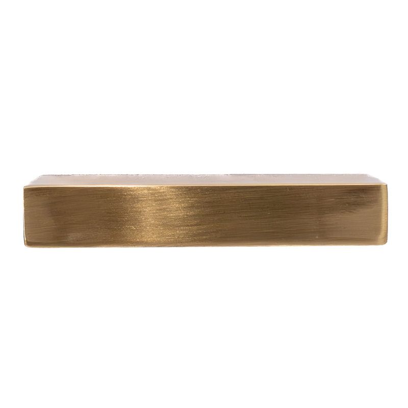 Martin 3" Satin Brass Edge Pull Multipack, Satin Brass, 3"