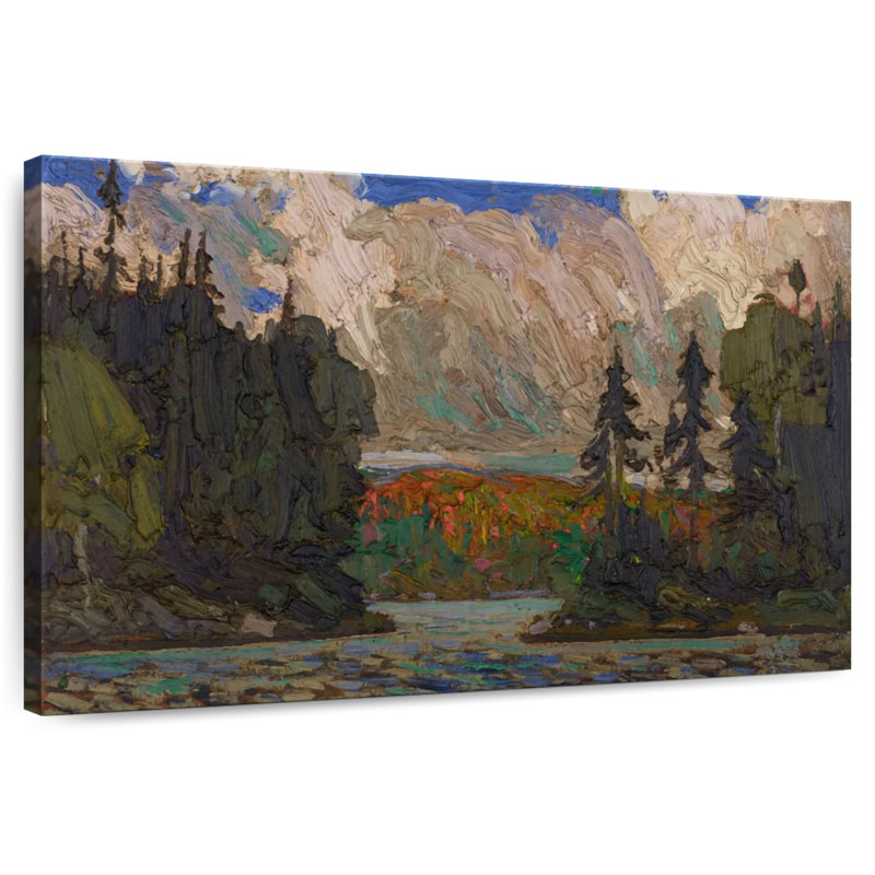Épinette noire Alvord en automne, H 26 po x l 39 po