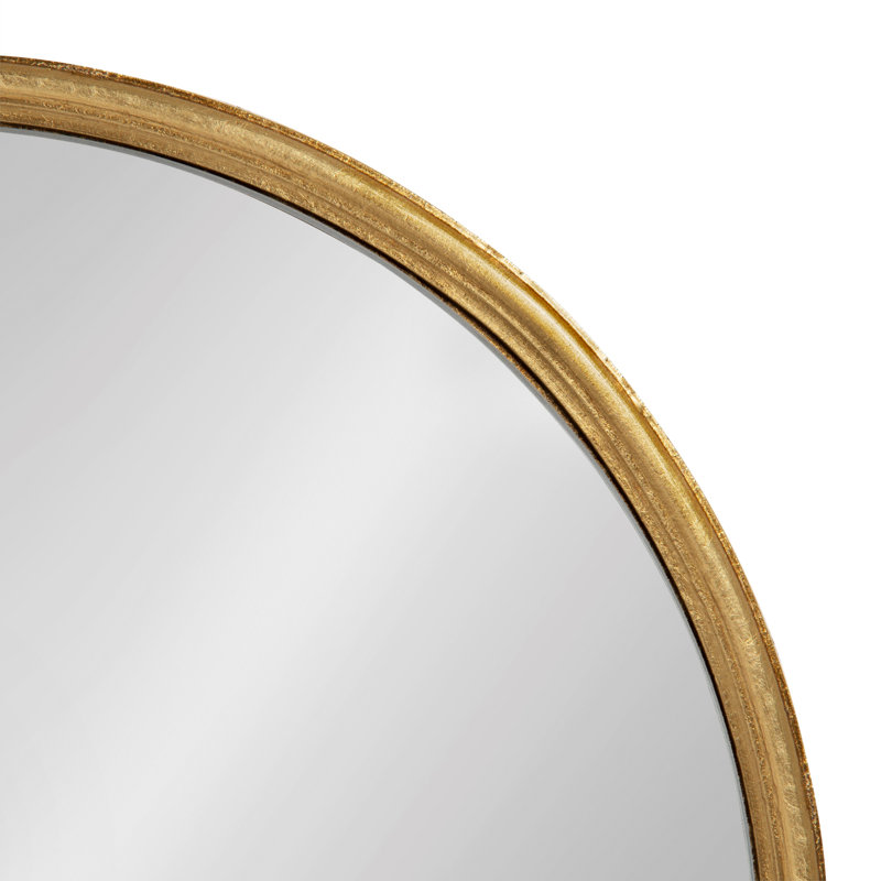 Miroir d'appoint mural Dashiya, Or, 24" x 36"