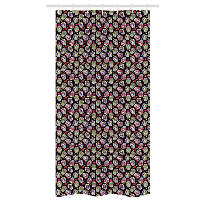 %100 Polyester Semi Sheer Curtain Single Panel, 36" W x 72" L