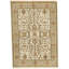Hand Knotted Wool Area Rug in Gold