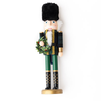 Blackwatch Plaid 15" Nutcracker