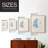 Blue Marine Algae VI Framed Print - Solid Wood