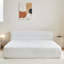 Très grand matelas de 15 po dans une boîte, fibre froide, distribution, dessous antidérapant, matelas de qualité idéale pour dormir, tissu rafraîchissant, fermeté moyenne, isolement par mouvement, aucun assemblage requis-1347604422