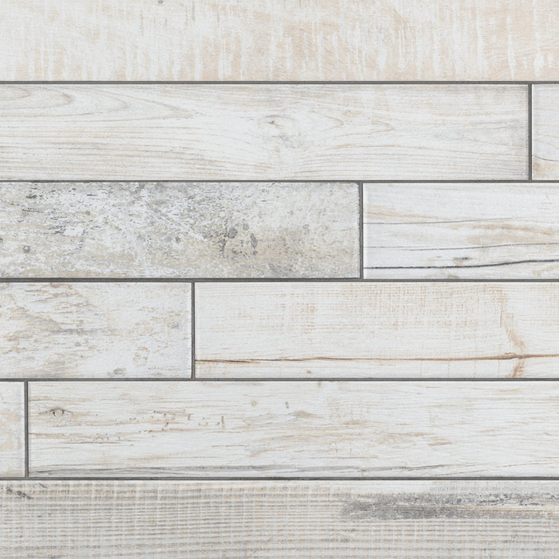 Carreau de porcelaine aspect bois 3 po x 27 po Melvin