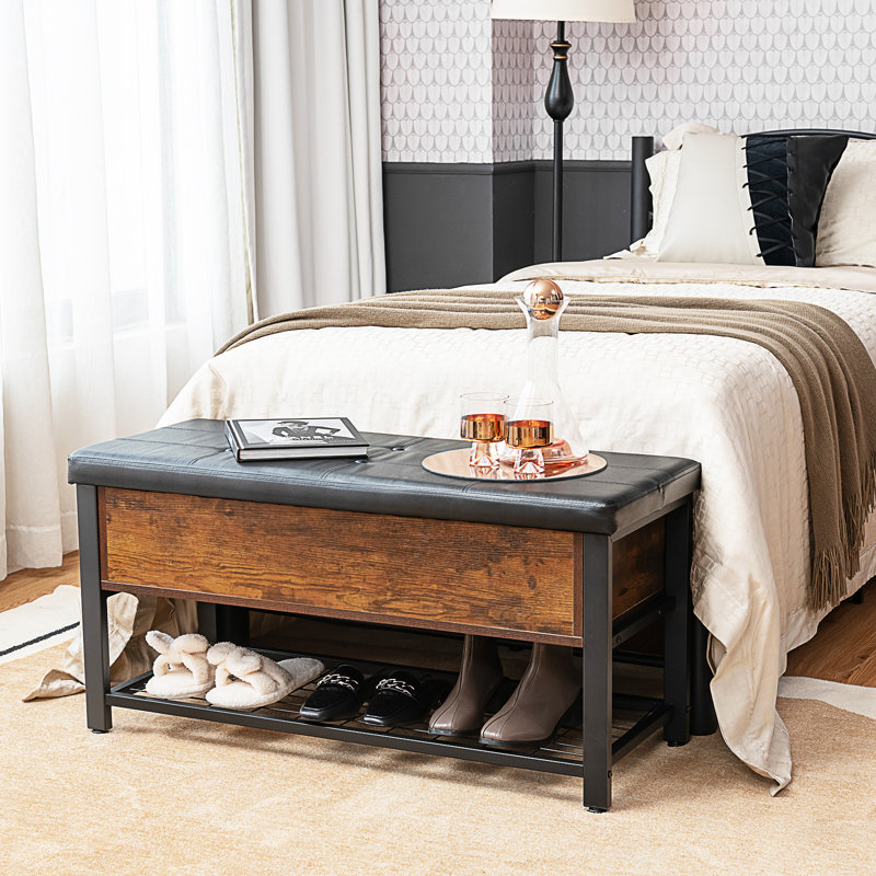 4 Pair Shoe Storage Bench