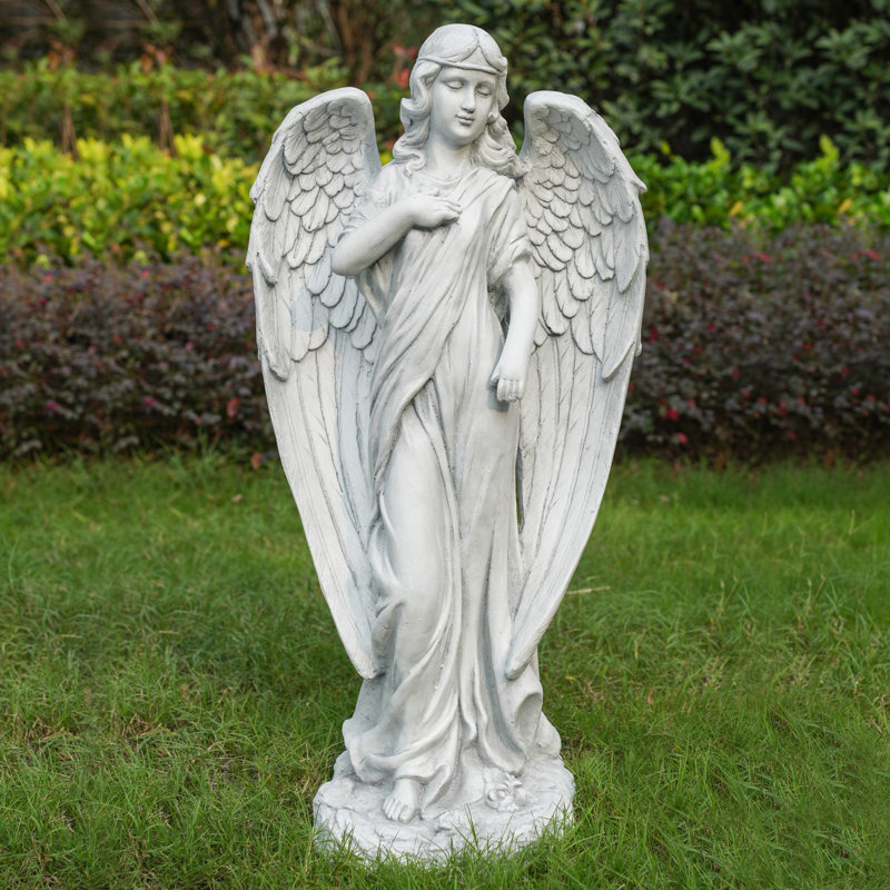 Statue de jardin 31,31 po Anges et chérubins MGO