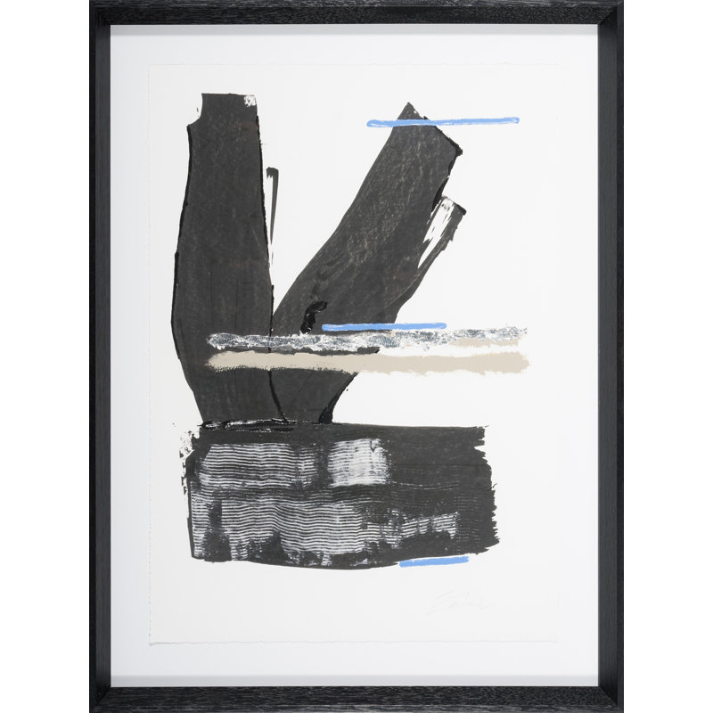 Table Table 1 par Evan Taylor - Peinture encadrée sur papier