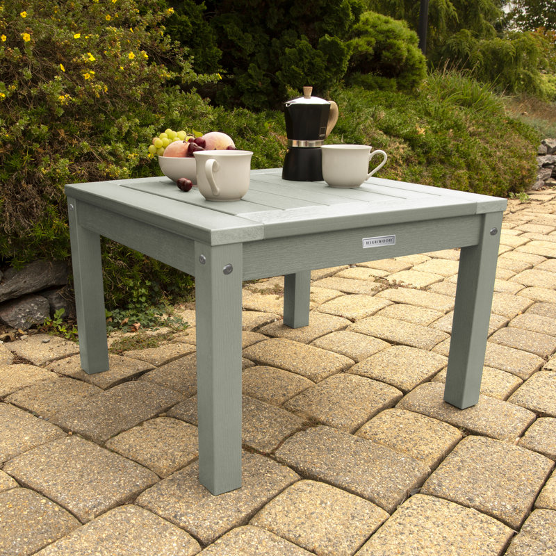 Arbnora Outdoor Side Table , 24'' in. W 24'' in. D, Eucalyptus