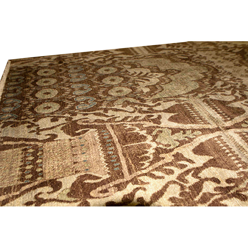 Wool Ikat Area Rug