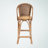 Drayven Natural Rattan Bar Stool, Modern-Bohemian