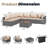 Emanie 6-Person Wicker Outdoor Seating Group with Cushions and Fire Pit-1002147801-1002147809