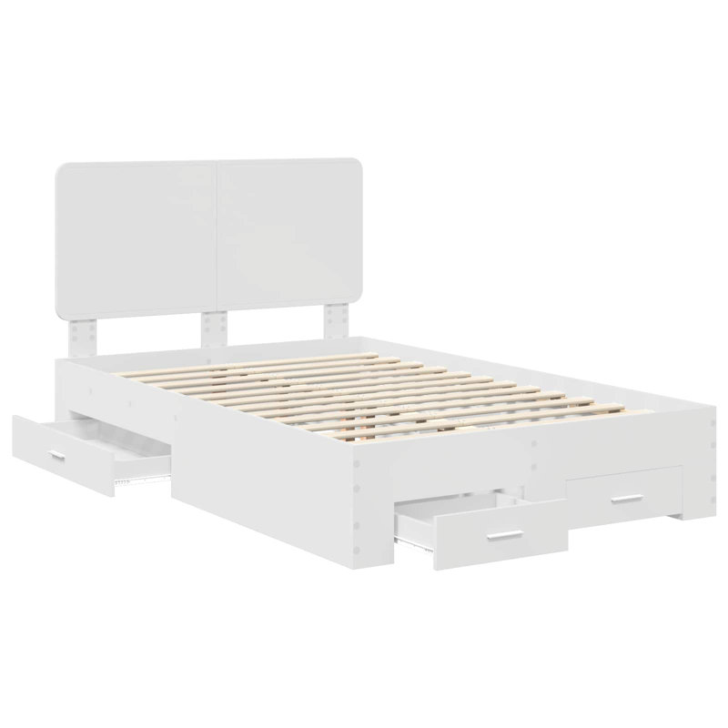 Bed, Small Double (4'), White