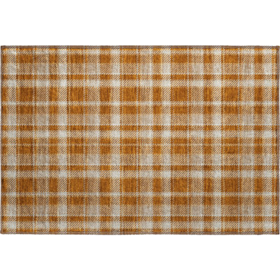 Tapis paprika Cerrito AMF563 lavable à la machine de qualité supérieure