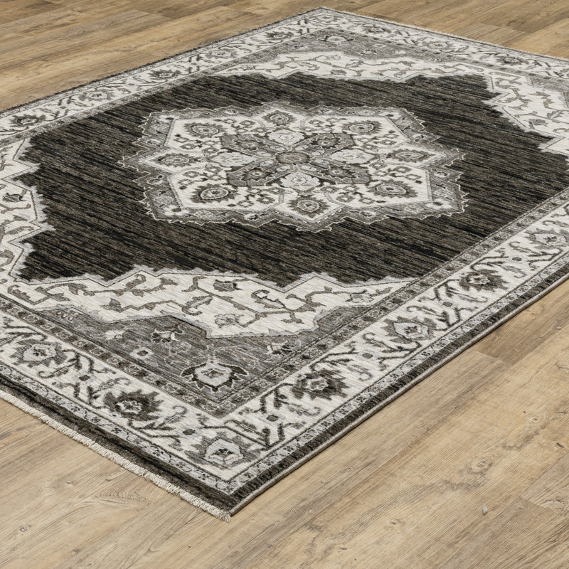 Epichio Oriental Indoor Rug, Rectangle 3'3" x 5'