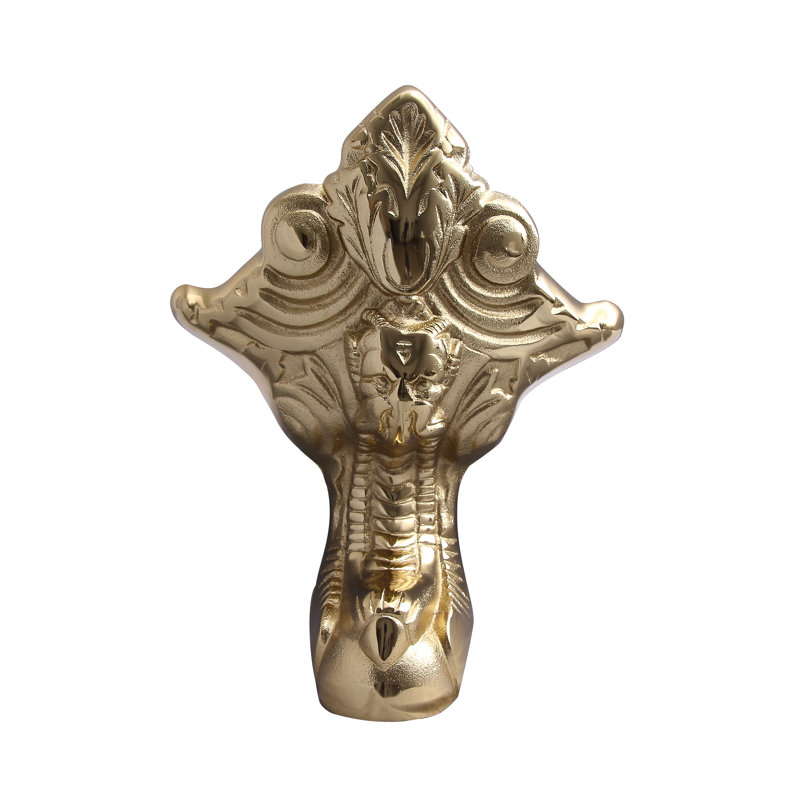 Nelson 72'' x 30.75'' Soaking Cast Iron Bathtub, Polished Brass