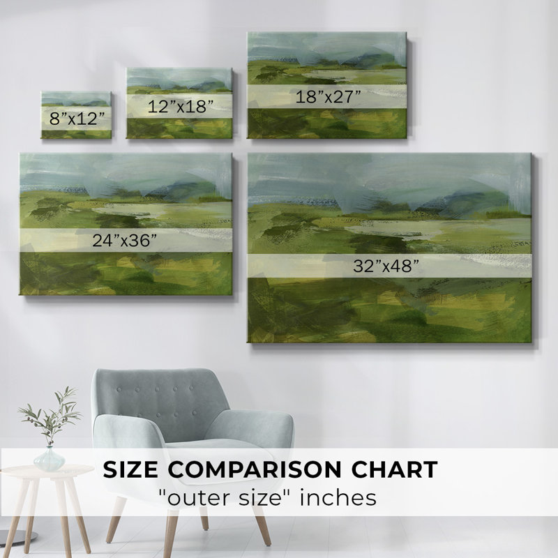 Toile tendue Emerald View IV-Gallery, H 18 po x l 27 po