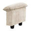 6 modulaires modulaires pour les espaces de vie, avec revêtement en chenille taupe, fabrication en contreplaqué, mousse confortable, coussins réglables, réversibles et housses amovibles-236533313-236533315