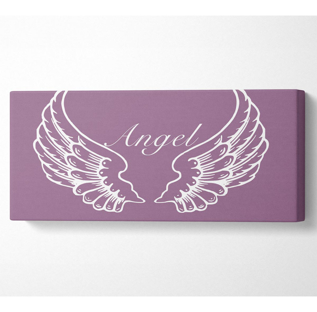 Angel Wings Dusty - Kunstdrucke auf Leinwand - Wrapped Canvas