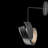 Riza Aluminum Armed Sconce-88501361