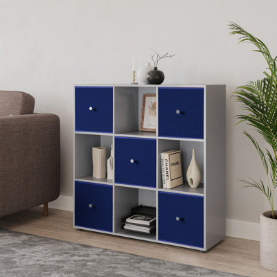 93cm H x 12cm W Solid Wood Standard Bookcase