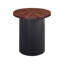Ensemble de tables d'appoint 2 pièces en cerisier et noir-Rosemond Rosemond