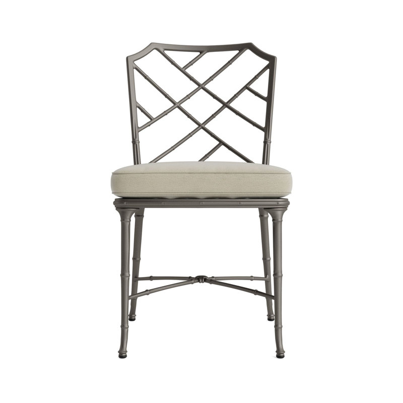 Calcutta Outdoor Dining Side Chair, Mica, Fusion Moccasian, Brown