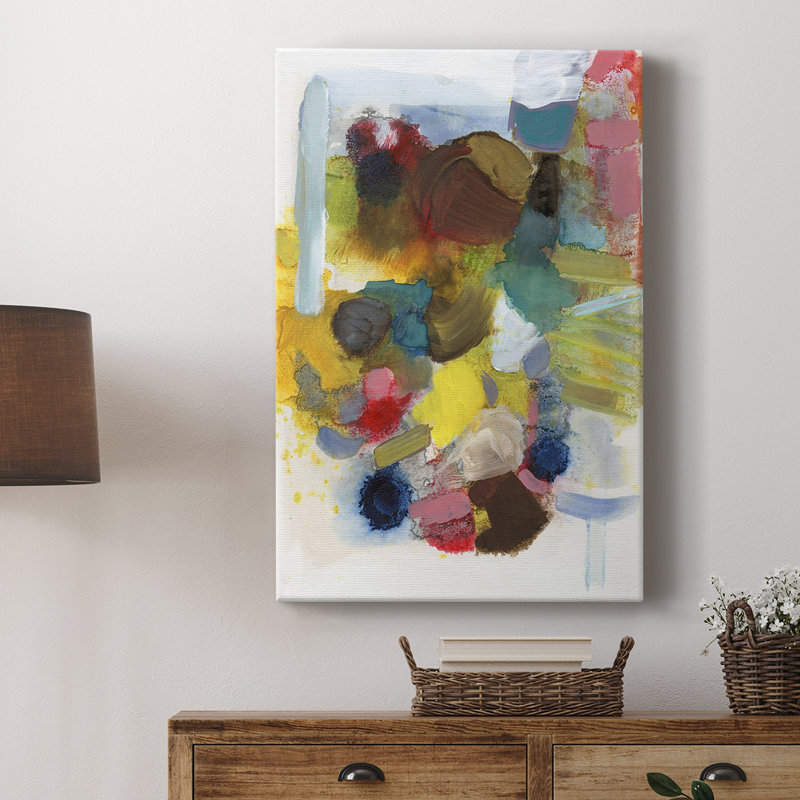 Tout à la fois I - Gallery Cavas, H 18 po x l 12 po