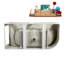 Baignoire autoportante 59 "avec drain interne Streamline-101697693